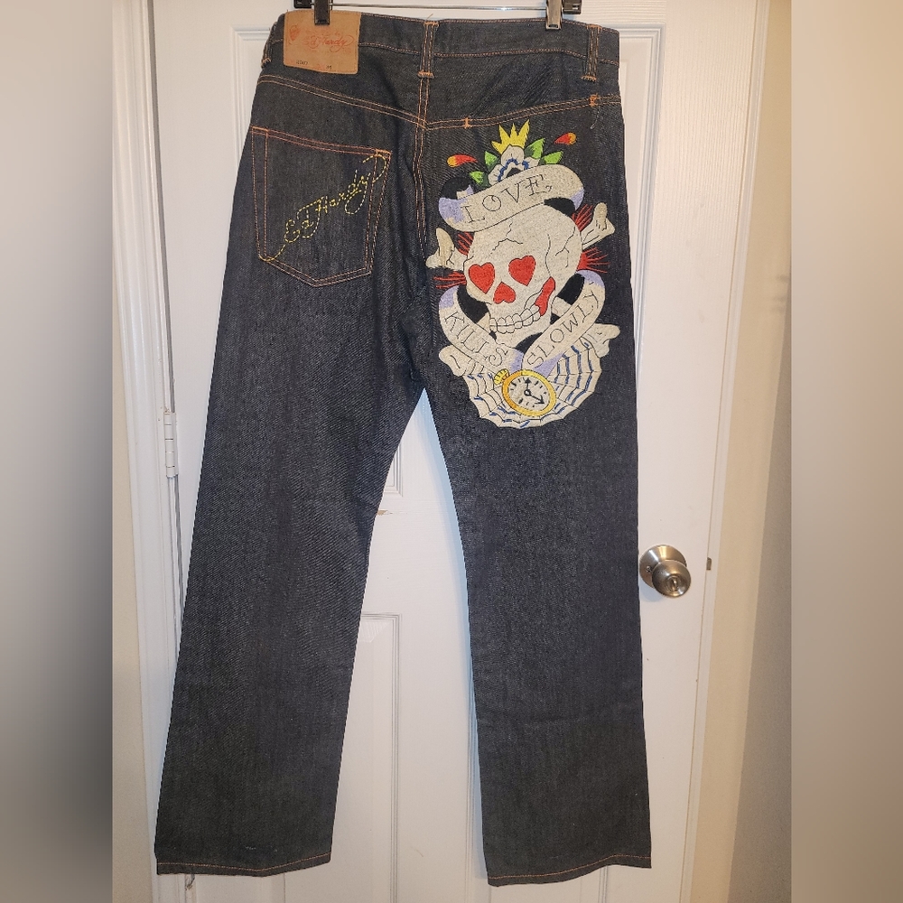 Ed hardy y2k jeans